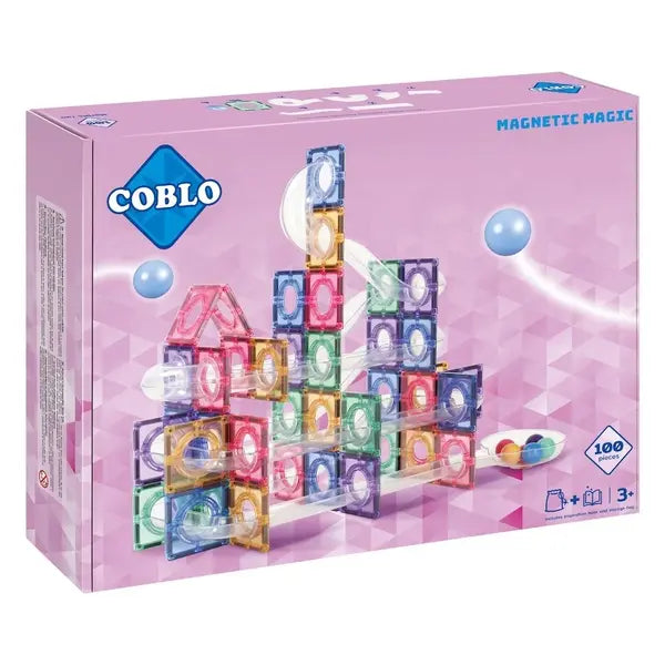 Stapelstein Toy DIY Craft Kits for Artsy Kids Aged 5 - 9Coblo pastel knikkerbaan 100