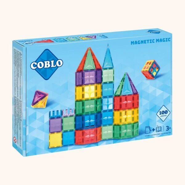 Multilingual Stapelstein Toy Language Learning Sets for ToddlersCoblo classic 100