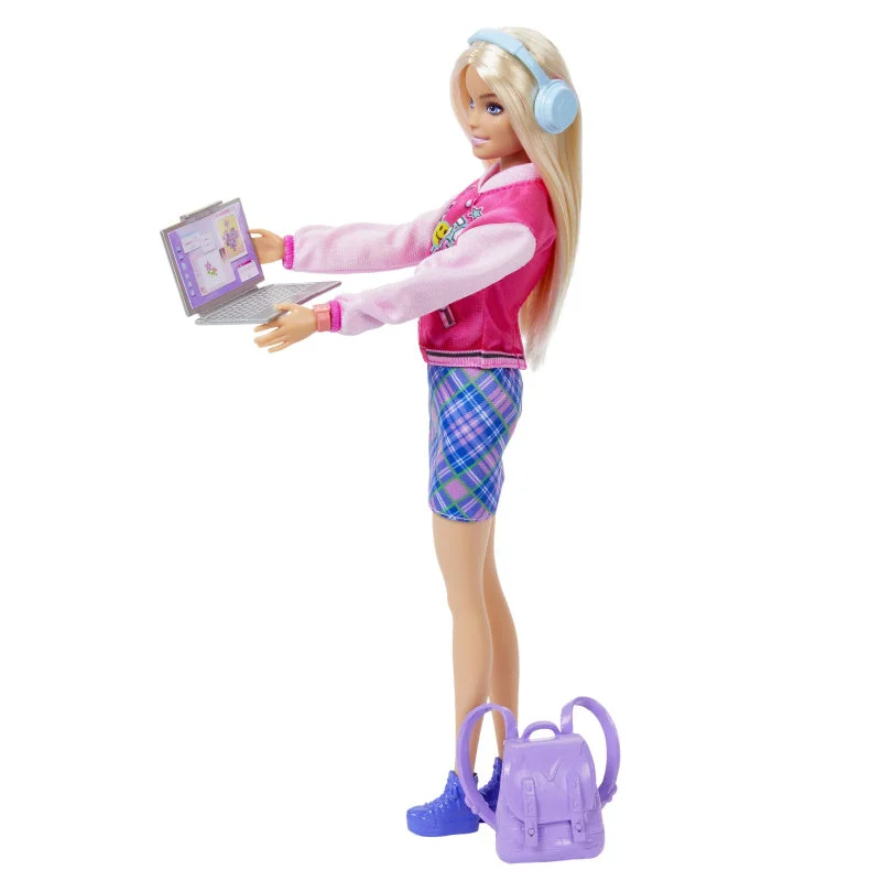 Solid Wood Building Blocks with Removable Parts for Customizable CreationsBarbie Back-to-School Doll