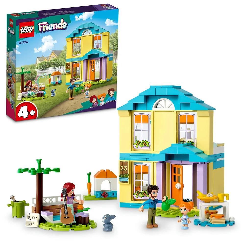 Eco - Conscious Solid Wood Building Blocks with a Nature - Inspired Pattern SetLEGO FRIENDS 41724 Paisley's House