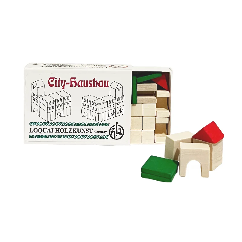 Sustainable Wooden Building Blocks in Geometric Shapes for Advanced ConstructionLoquai Holzkunst Mini Matchbox · Construct a Royal Kingdom