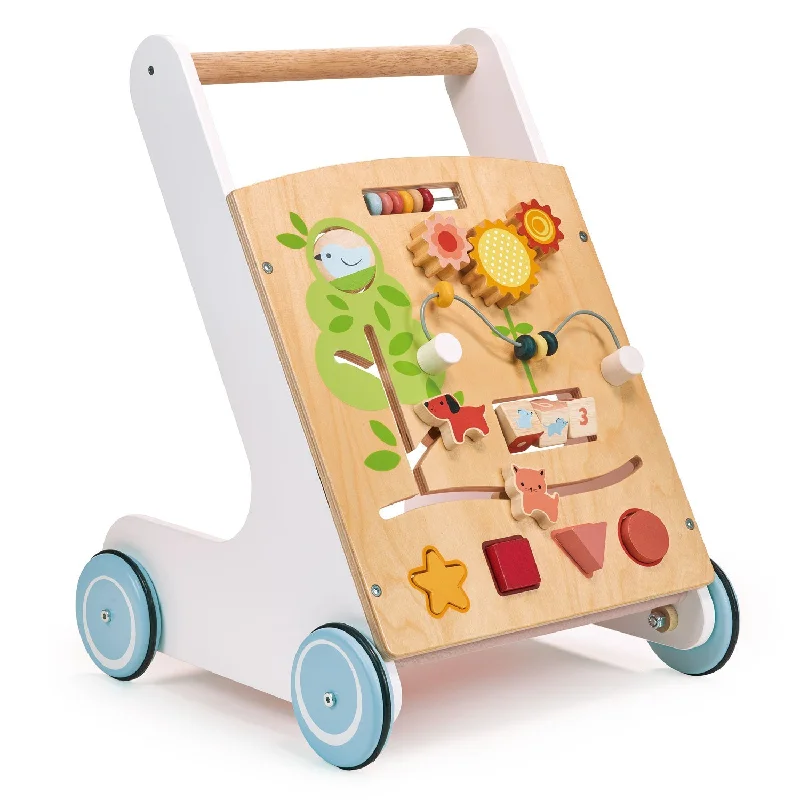 Wooden Toy Truck with Detachable Trailer for Imaginative Play and Cargo TransportWooden Toy Truck with Detachable Trailer for Imaginative Play and Cargo TransportBambino Activity Walker