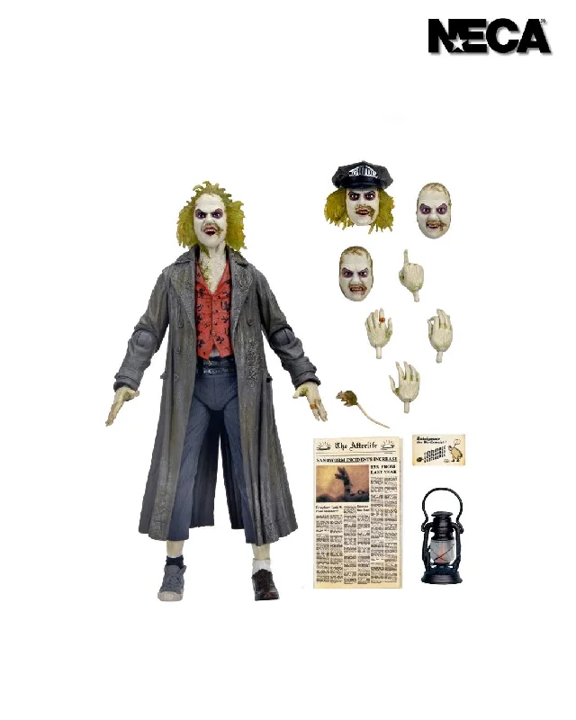 DC Comics Batman Action Figure in Classic Batsuit with Detachable Utility BeltDC Comics Batman Action Figure in Classic Batsuit with Detachable Utility BeltBeetlejuice Ultimate Beetlejuice Tour Guide 7” Scale Action Figure - NECA