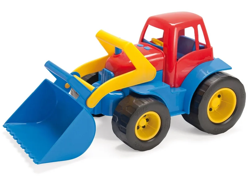 Model Kit of a Vintage Volkswagen Beetle for DIY CustomizationCreative Toy Co Classic Tractor with Front Loader