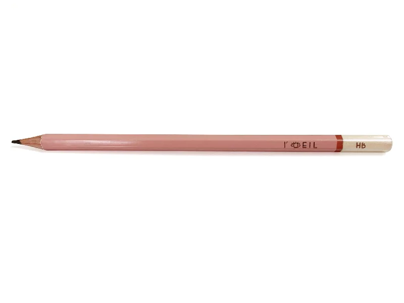 Sustainable Wooden Sculpture Carving Tools for Creating Artistic Figures1 pc - The Eye Graphite Sketching Pencil - Pink X Rose Gold