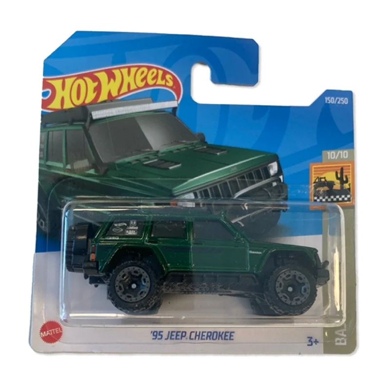 Model Kit of a 1957 Ford Thunderbird for Hobbyists to Assemble and CustomizeHot Wheels Basics '95 Jeep Cherokee