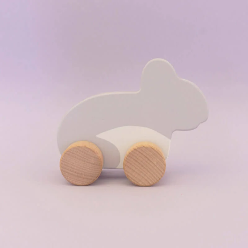 Wooden Toy Truck with Detachable Trailer for Imaginative Play and Cargo TransportWooden Toy Truck with Detachable Trailer for Imaginative Play and Cargo TransportKoala Roller - Push Along Wooden Car - Australian Made