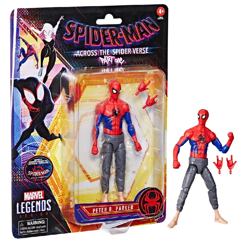 DC Comics Batman Action Figure in Classic Batsuit with Detachable Utility BeltDC Comics Batman Action Figure in Classic Batsuit with Detachable Utility BeltMarvel Legends Series Spider-Man Across The Spider-Verse Figure Peter B. Parker