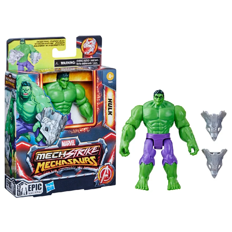 Jurassic World Tyrannosaurus Rex Action Figure with Moving Jaws and Realistic TextureJurassic World Tyrannosaurus Rex Action Figure with Moving Jaws and Realistic TextureMarvel Mech Strike Mechasaurus Epic Hero Series Figure Hulk