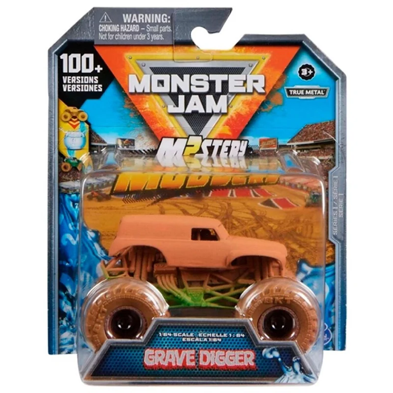 Model Kit of a Vintage Volkswagen Beetle for DIY CustomizationMonster Jam Mystery Mudders Truck Assorted