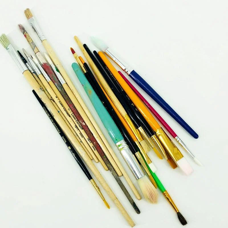 Solid Wood Pencil Boxes with Dividers for Organizing Art SuppliesPaint Brushes Lucus