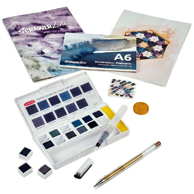 High - Quality Wooden Paintbrushes Set for Professional Artists' Oil PaintingScrawlrBox #100