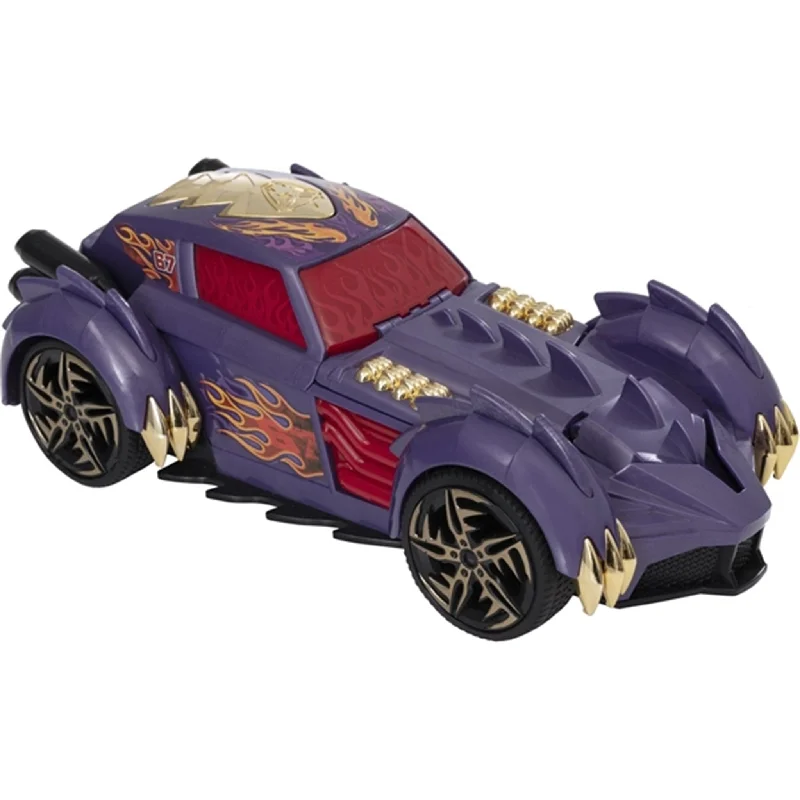 Battery - Operated Toddler Ride - On Electric Car in Pink with Music and LightsTeamsterz Mighty Moverz NIght Crawler Purple