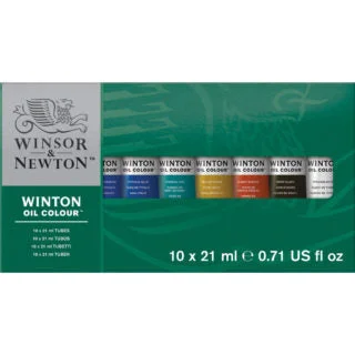 Eco - Friendly Wooden Stamp Blocks for Custom Rubber Stamping in HandicraftsWinsor & Newton Winton Oil Colour Paint - Basic Tube Set