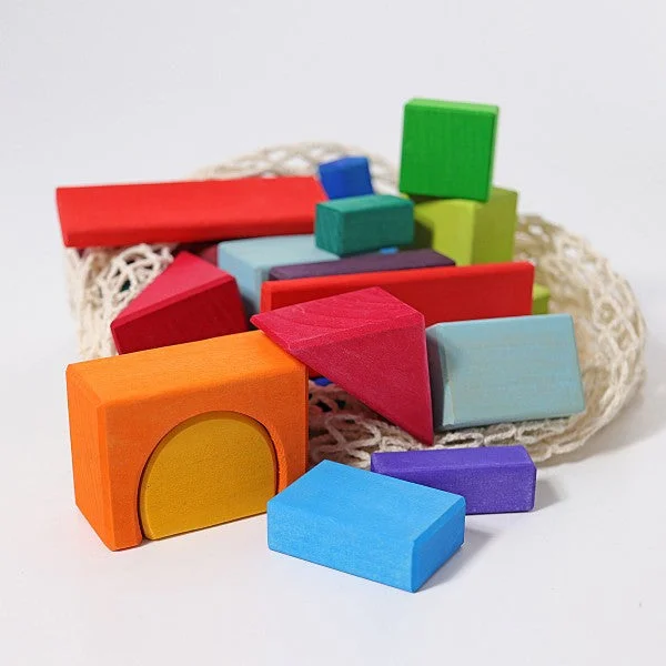 Sustainable Wood Marble Run Set with Multiple Tracks and Marble StorageSustainable Wood Marble Run Set with Multiple Tracks and Marble StorageGrimm's wooden building blocks set of 30