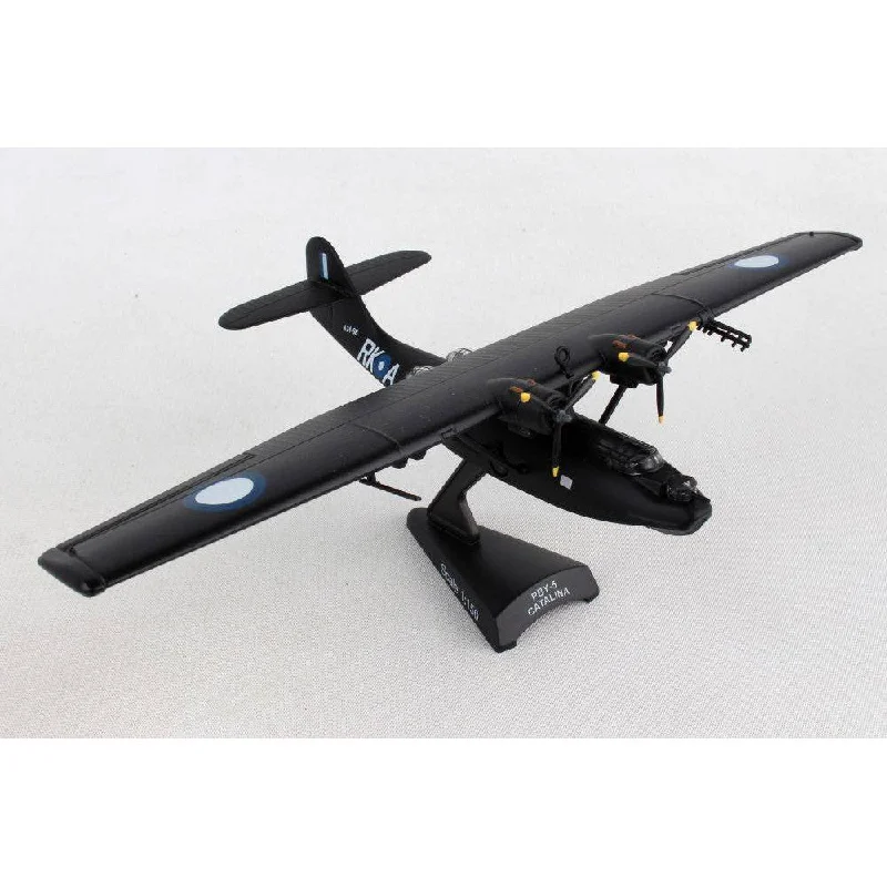 DIY Solid Wood Airplane Models Toys for Aviation Hobbyists1/150 RAAF PBY5A Catalina Black Cat