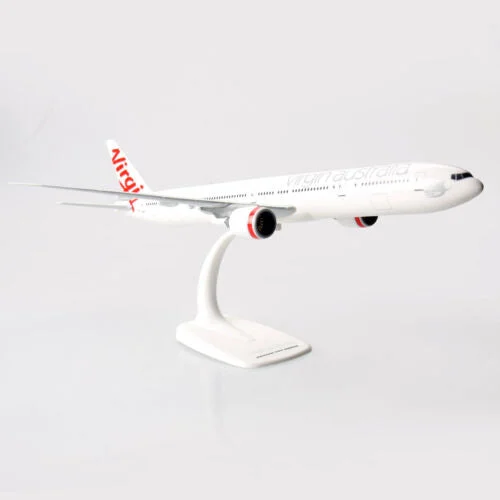 Natural Finish Solid Wood Musical Instrument Models Toys for Music Lovers1/200 Virgin Australia B777300ER