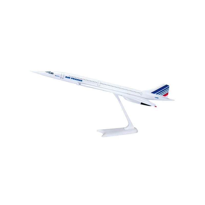 Eco - Friendly Solid Wood Robot Models Toys for STEM - Inspired Kids1/250 Air France Concorde