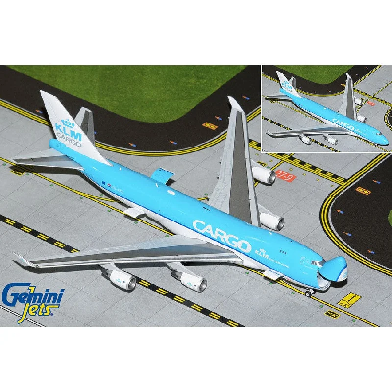 Precision - Crafted Solid Wood Bridge Models Toys for Engineering - Minded Kids1/400 KLM Cargo B747400ERF (PHCKC) *Interactive Series