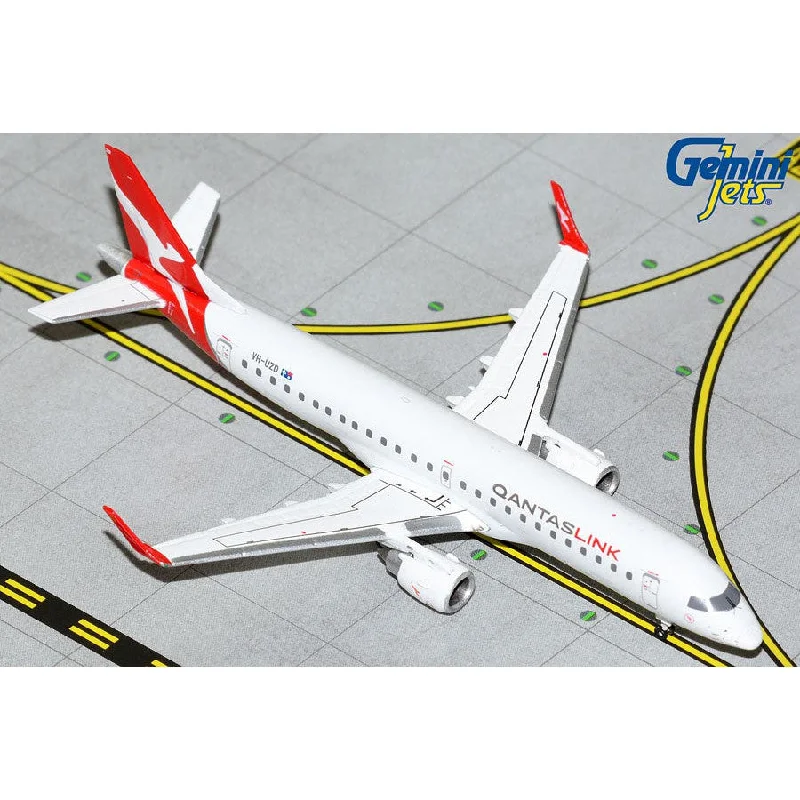 DIY Solid Wood Airplane Models Toys for Aviation Hobbyists1/400 QantasLink / Alliance Airlines E190AR Silver Roo VHUZD