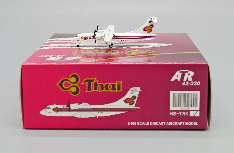 DIY Solid Wood Airplane Models Toys for Aviation Hobbyists1/400 Thai Airways ATR 42320 HSTRK