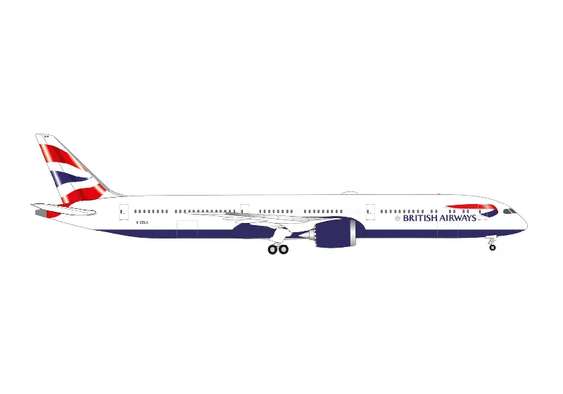 Eco - Friendly Solid Wood Robot Models Toys for STEM - Inspired Kids1/500 British Airways 78710 Dreamliner GZBLA