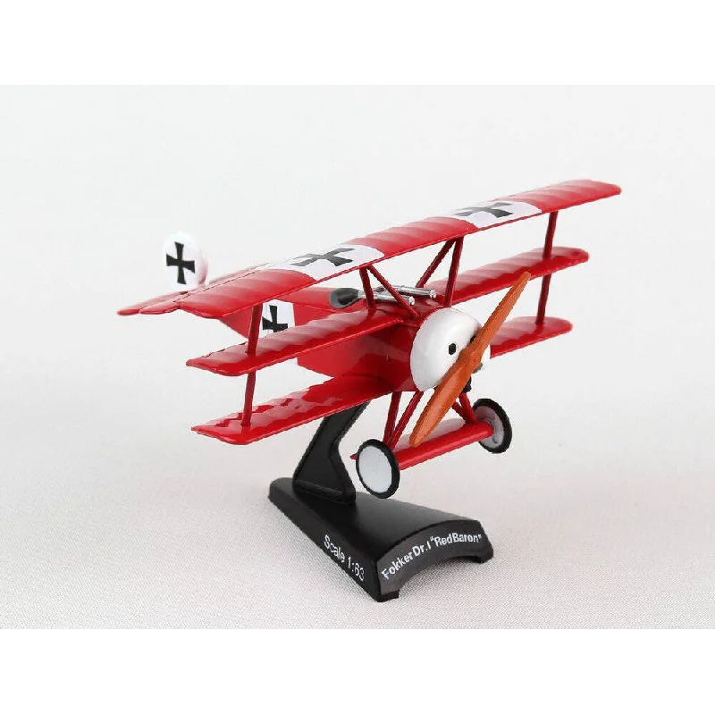 Solid Wood Dollhouse Models Toys with Detailed Interiors for Young Girls1/63 Fokker DR.I  Baron Von Richthofen