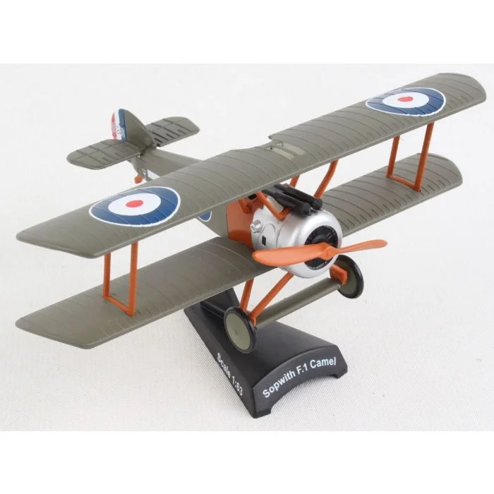 Hand - Carved Solid Wood Ship Models Toys for Maritime Enthusiasts1/63 AFC Australian Flying Corp. Sopwith Camel