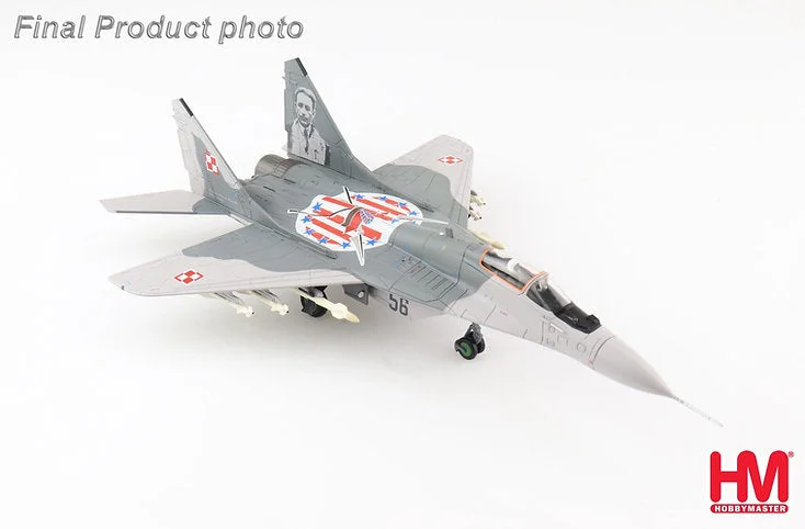 Solid Wood Fairy Tale Cottage Models Toys for Magical Playtime1/72 MiG29A Wing Cdr. Marian Pisarek No. 56 1 ELT Polish Air Force Minsk Mazowiecki AB 2016