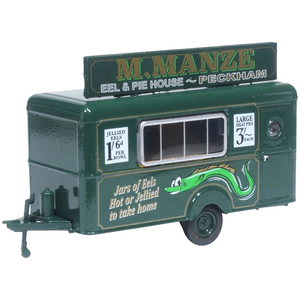 Natural Wood Castle Models Toys for Medieval - Themed Playrooms1/76 Mobile Trailer M.Manze Jellied Eels