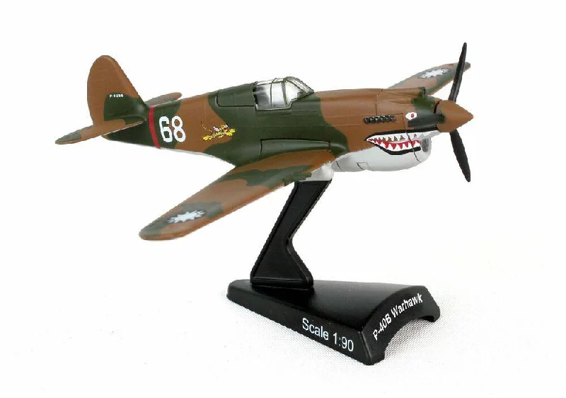 Solid Wood Victorian Mansion Models Toys for Dollhouse Collectors1/90 Curtiss P40B Warhawk   Hells Angels