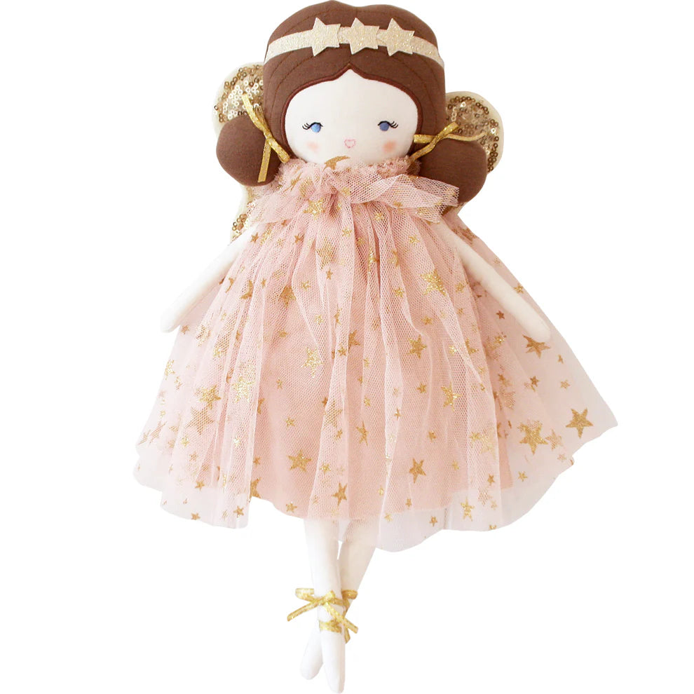 Dolls with a Temperature - Sensing Feature and Seasonal AccessoriesAlimrose Fleur fairy doll blush gold dress