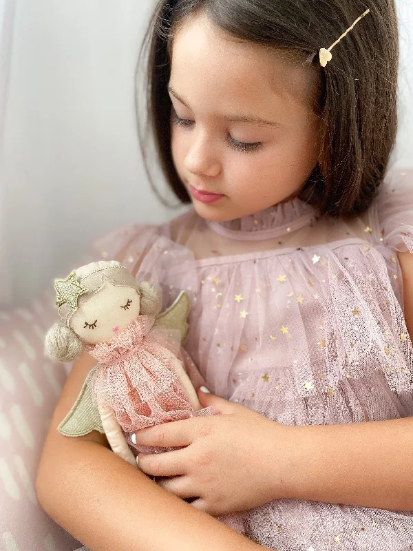 Dolls Made from Sustainable Materials with Environment - Friendly AccessoriesAriel Fairy Doll Pink