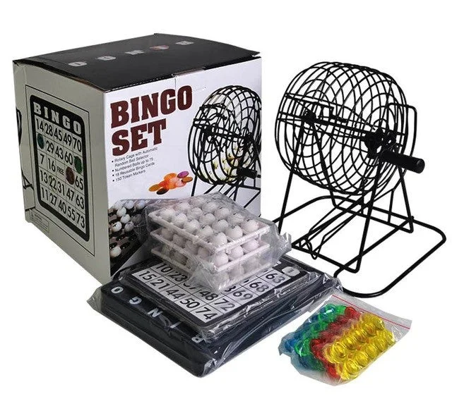 High - Quality Solid Wood Educational Toys for Developing Fine Motor Skills in KidsBingo Set