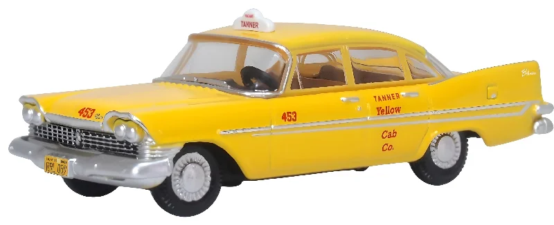 Kids' Plastic Pedal - Powered Tricycle with a Storage Basket and Safety FeaturesOxford Diecas Tanner Yellow Cab Co. S California Plymouth Belvedere Sedan 1959 1:87 scale.