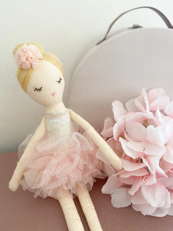 Collector - Grade Porcelain Dolls with Hand - Painted Facial Features and Custom - Made AccessoriesCharlotte Ballerina Doll