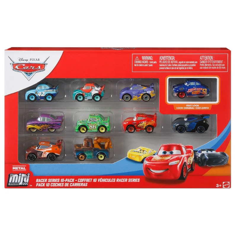 High - Grade Solid Wood Military Vehicle Models Toys for War History BuffsDisney Pixar Cars Mini Racers 10 Pack Assortment