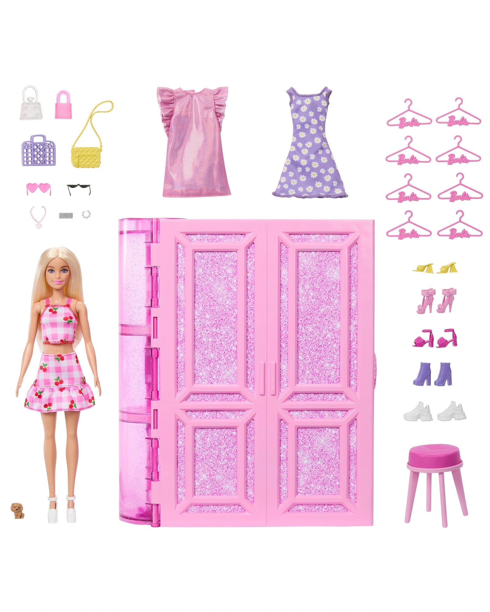 Dolls for Art Enthusiasts with a Painting Set and Art - Inspired AccessoriesBarbie Dream Closet 30 With Doll