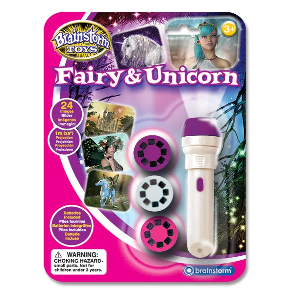 Eco - Friendly Solid Wood Educational Toys with Shape - Sorting Features for 1 - 3 Year OldsFairy & Unicorn torch projector