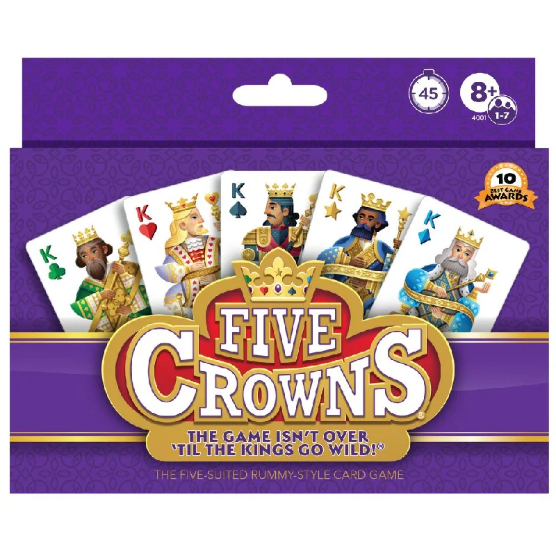 Large - Scale Solid Wood Educational Toys for Group Learning and CollaborationFive Crowns Card Game