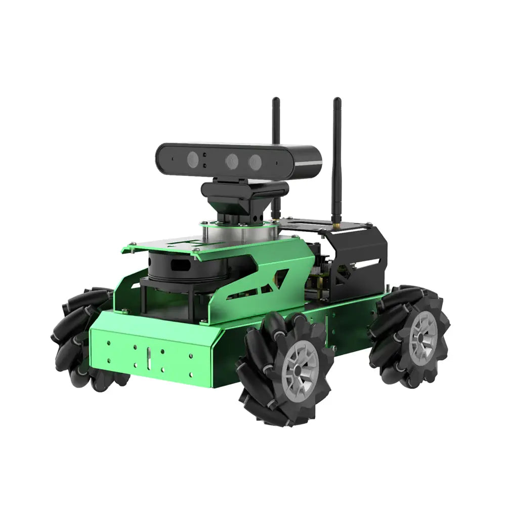 Remote - Controlled Wooden Robots with Light - Up Features for Indoor EntertainmentHiwonder JetAuto ROS Robot Car Powered by Jetson Nano with Lidar Depth Camera, Support SLAM Mapping and Navigation (Standard Kit/SLAMTEC A1 Lidar)