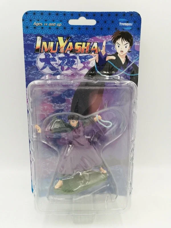 Video Games Toy Diorama Kits to Build the World of the Legendary ZeldaInuYasha Mini Figures: Miroku (2005) - Toynami