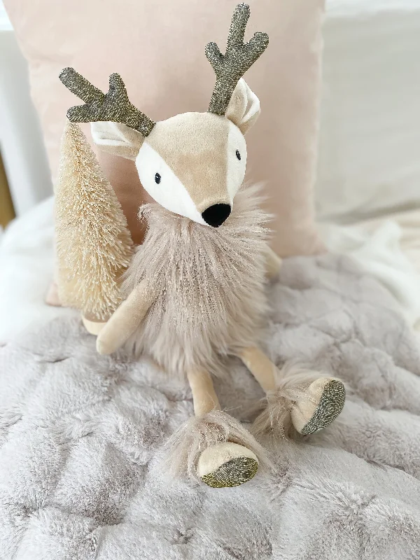 Dolls with Built - in LED Lights and Glow - in - the - Dark AccessoriesIvey the Reindeer Doll