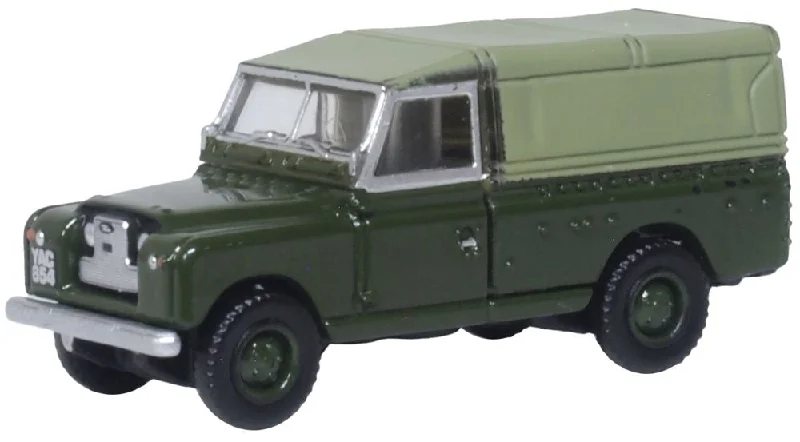 1:18 Scale Die - Cast Model of a 1969 Chevrolet Camaro SS with Opening Doors and HoodOXFORD DIECAST  Scale  Land Rover Series 2 LWB Canvas Bronze Green