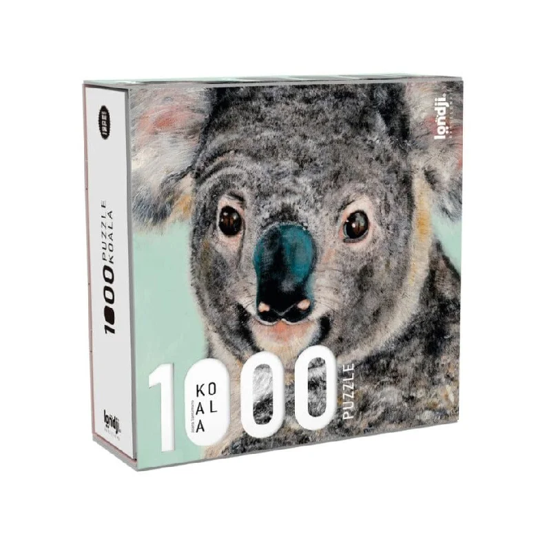 Hand - Sanded Wooden Educational Toys for Safe Exploration by PreschoolersLondji 1000 Piece Jigsaw Puzzle - Koala