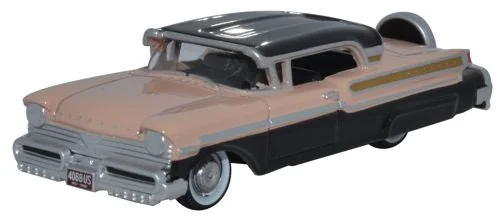 Kids' Plastic Pedal - Powered Tricycle with a Storage Basket and Safety FeaturesOxford Diecast 1957 Mercury Montclair Black/Pastel Peach - 1:87 Scale