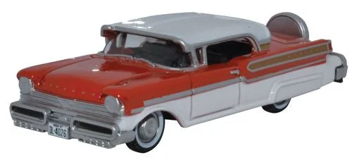 Die - Cast Model of a Military Jeep with Camouflage Paint and Weapon AccessoriesOxford Diecast 1957 Mercury Montclair Fiesta Red_Classic White - 1:87 S