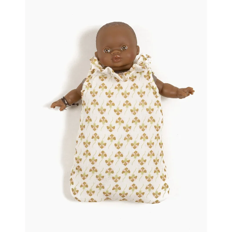 Dolls with Removable Magnetic Clothing and a Variety of Magnetic AccessoriesMinikane babies Julie collared sleeping bag