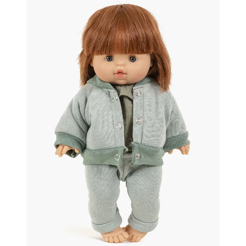 Dolls with a Scented Body and Aromatherapy - Inspired AccessoriesMinikane gordis bomber jacket in green tea