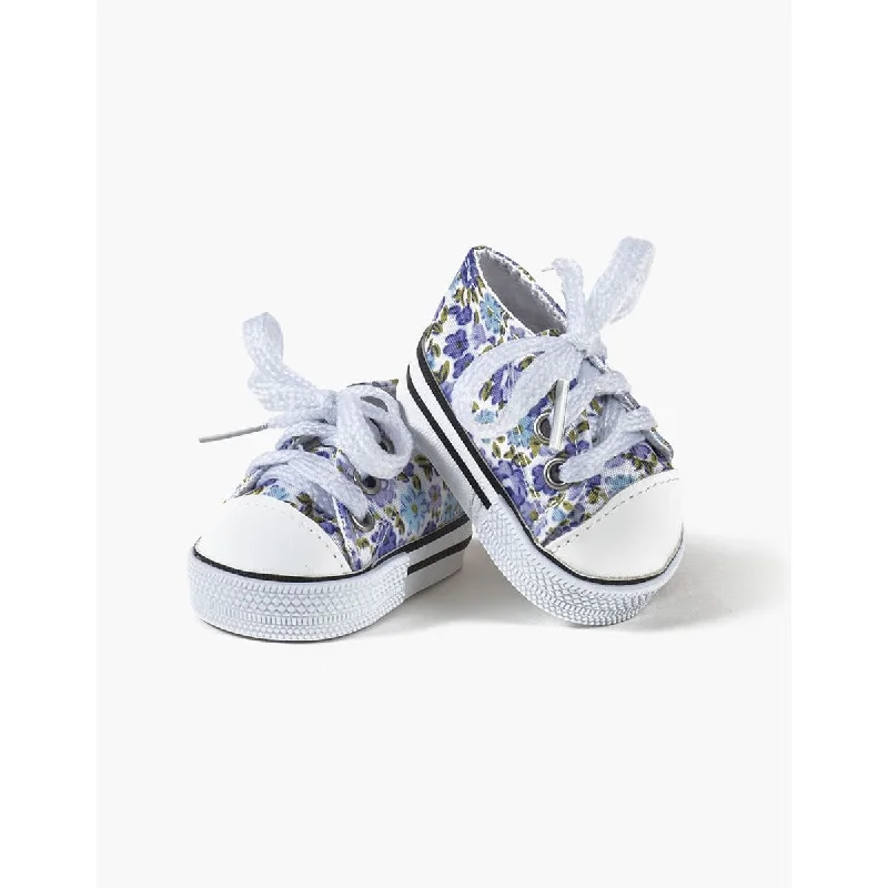 Dolls Inspired by Popular Fantasy Characters with Magic - Themed AccessoriesMinikane gordis sneaker in small lilac flowers